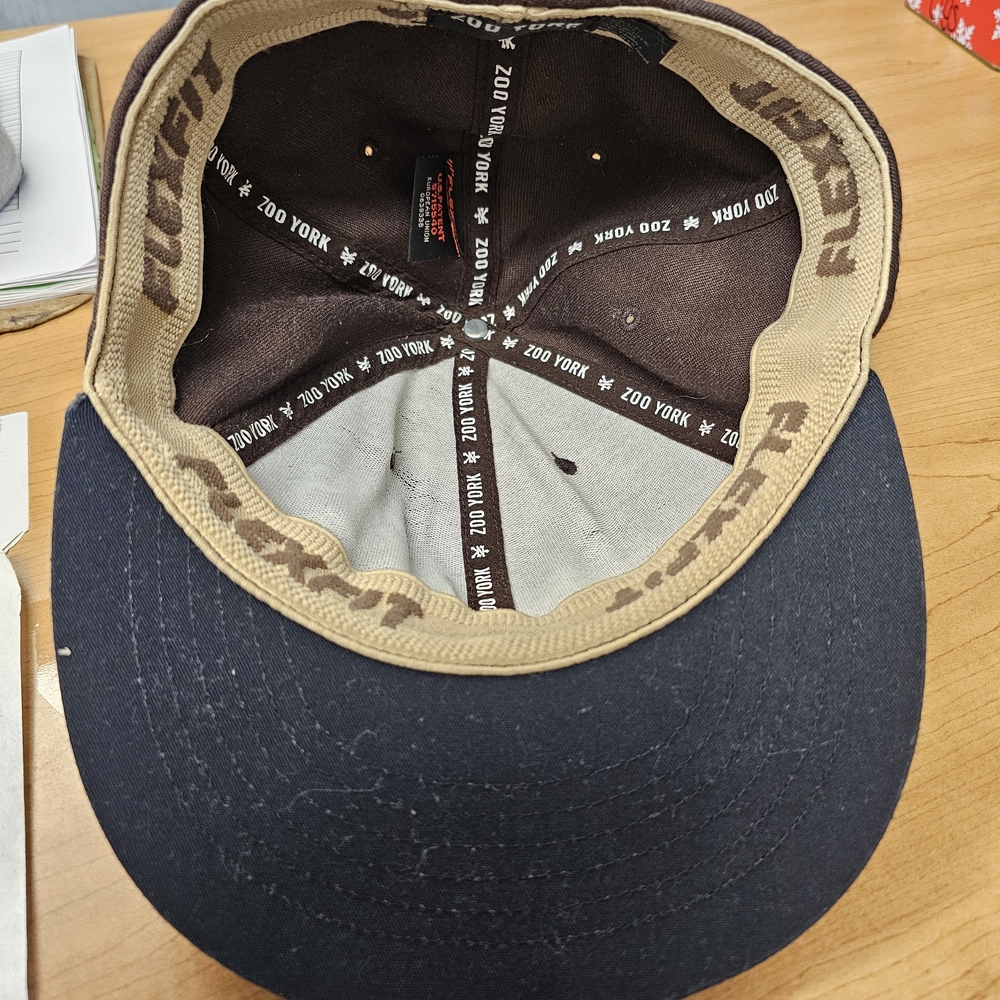 Zoo York Graphic Brown Hat with Gold and White Accents - Picture 5 of 8